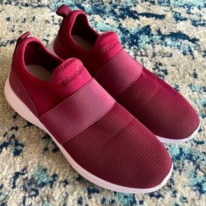 Champion maroon slip on shoes